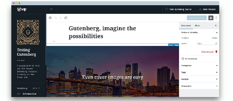 Are you ready for Gutenberg? It arrives in a few days…. :)